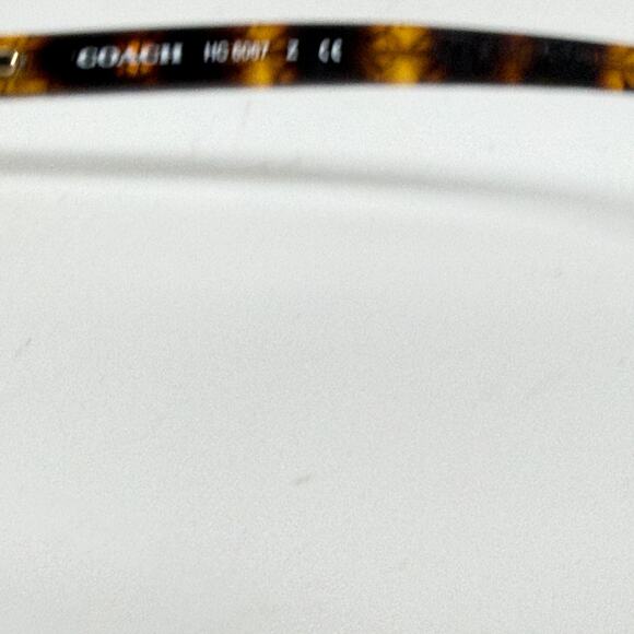 Coach HC 6067 5120 Dark‎ Tortoise Brown Sunglasses, 50-16-135 H19855 - Picture 6 of 7